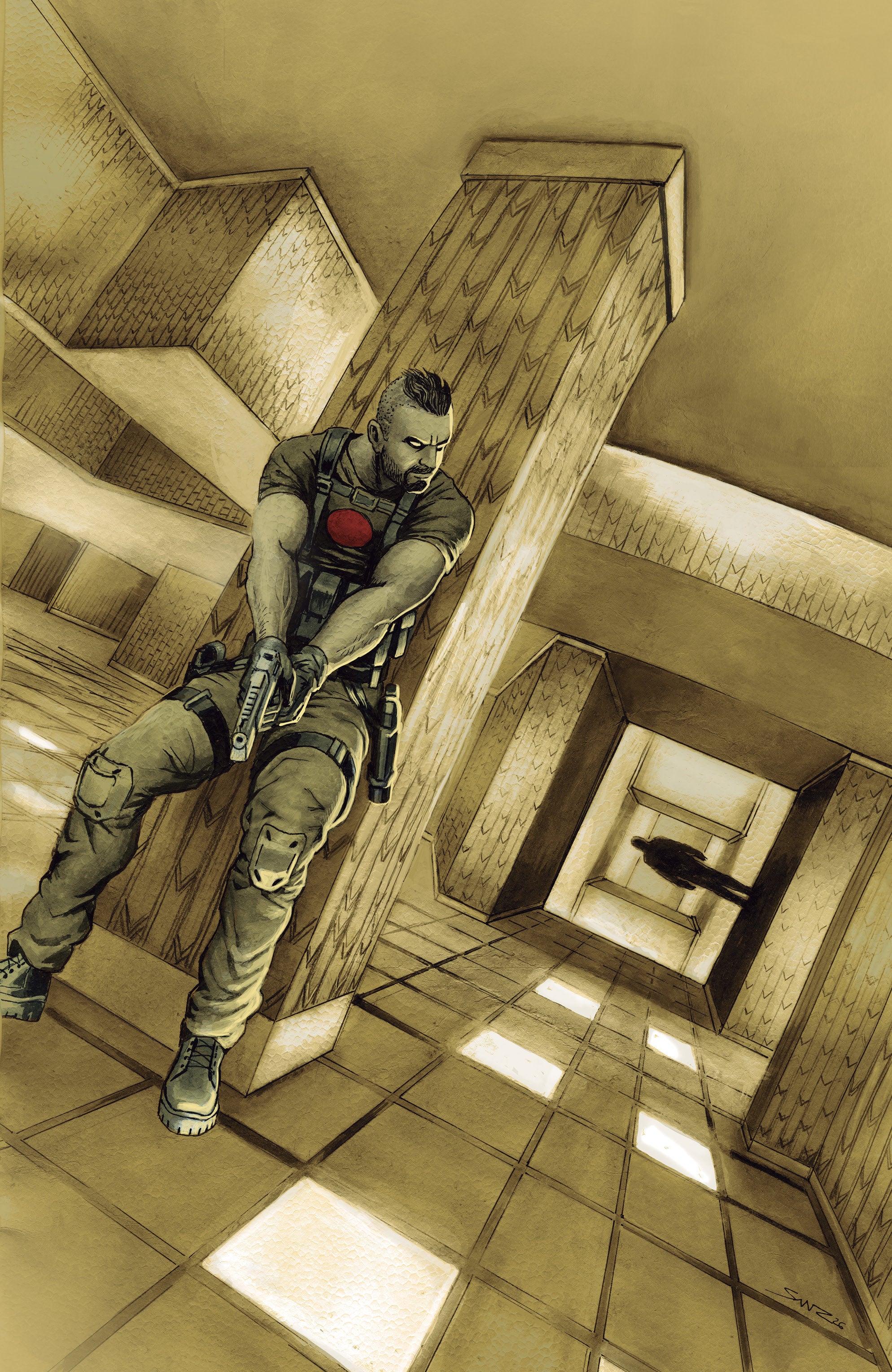 Valiant Beyond: Bloodshot #8 Toy Soldiers #2 Finale Variant C (Sanz Full Art)